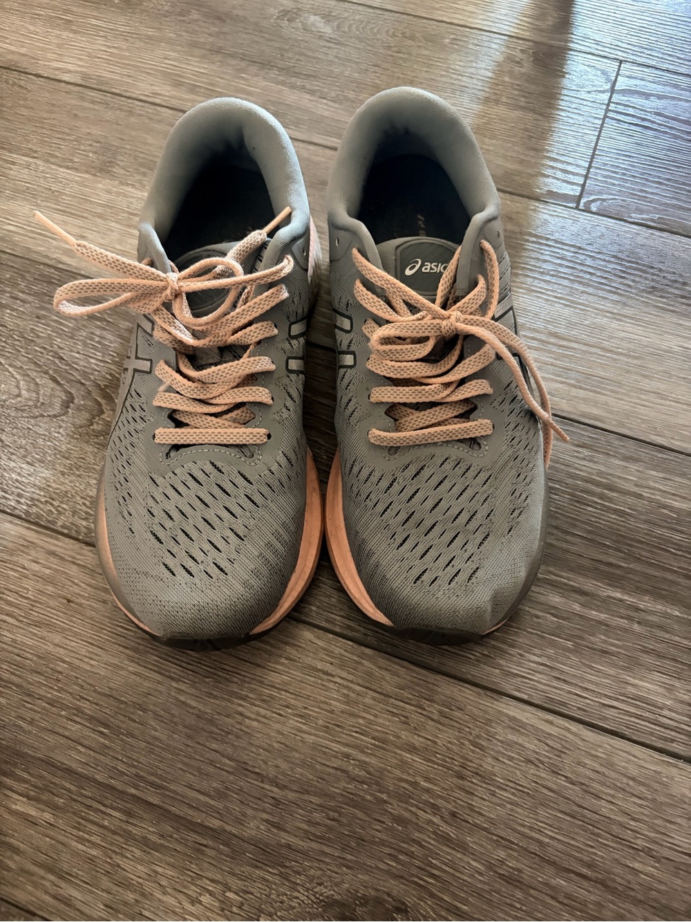 ASICS Women's Gel Keyano peach and grey shoes